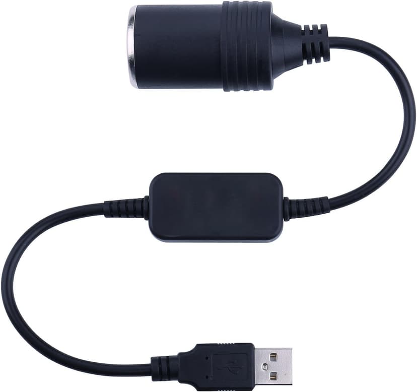 محول USB إلى 12V — ولاعة السيارة